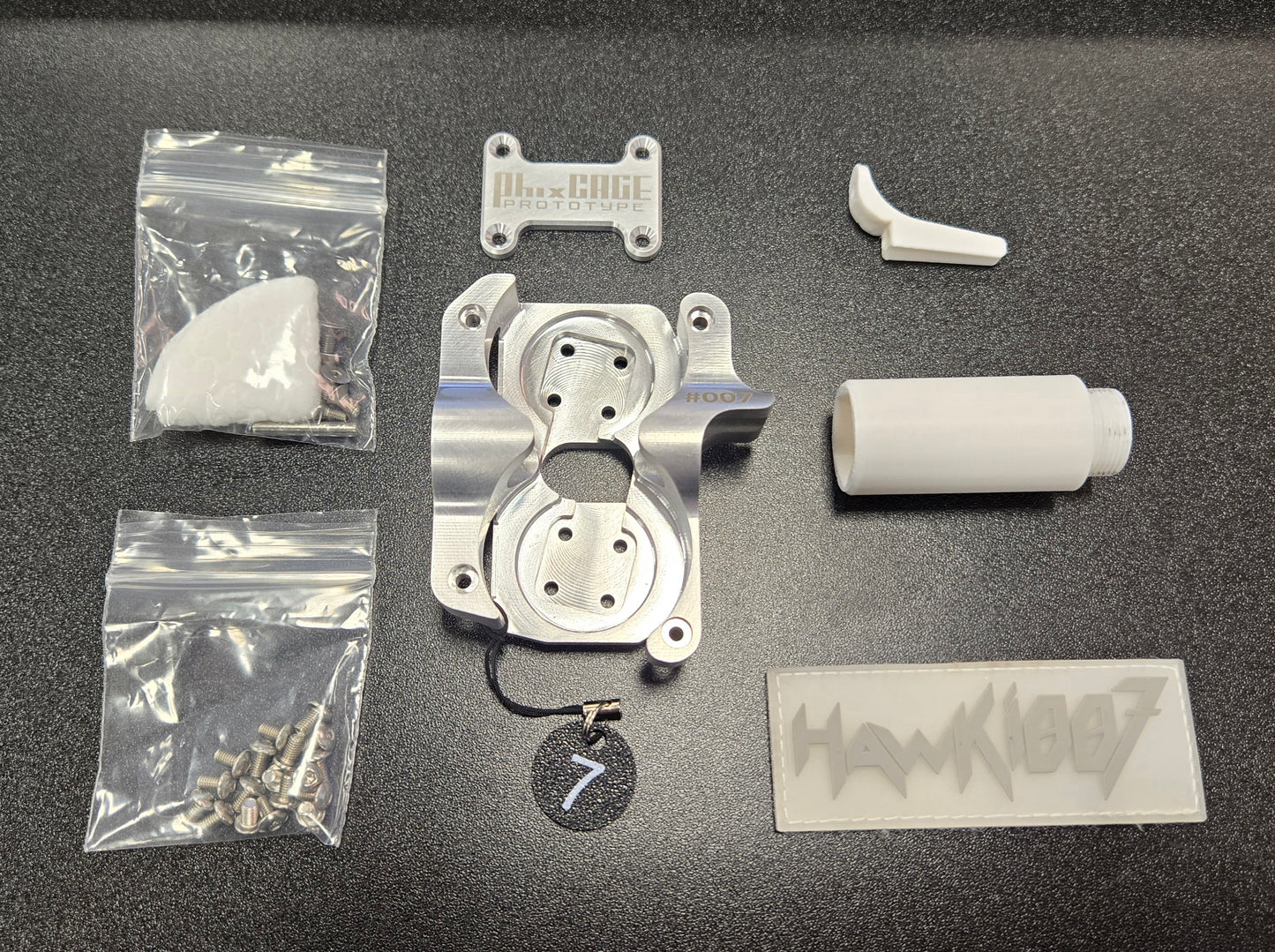 PhixCAGE - PROTOTYPE Aluminum Brushless Stryfe Cage