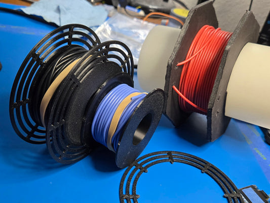 Resizeable Wire Spool - STL 3D Printing File
